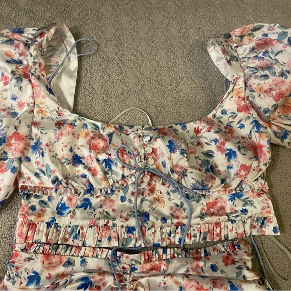 NWT- FL&L Juliet Set- Skirt (M), Top (S), Thong (S) & Bra (32DD)- Festivals - Picture 7 of 15